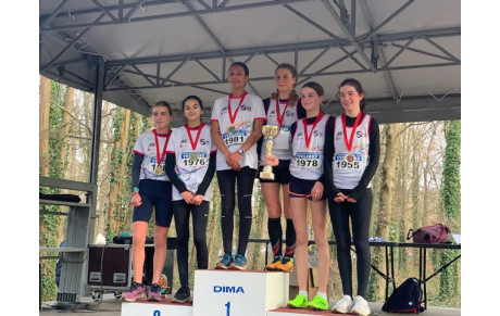 Championnats des Yvelines de Cross : Vernouillet ATHLE était bien au  RDV!!!